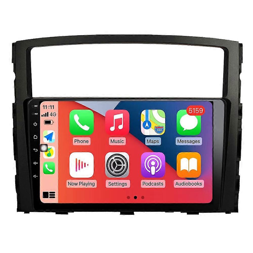 Car Multimedia Player For Mitsubishi Pajero 4 V80 V90 2006-2014 CarPlay Android Auto Stereo Radio GPS Navigation Autoradio Bluetooth 2Din Video Touch