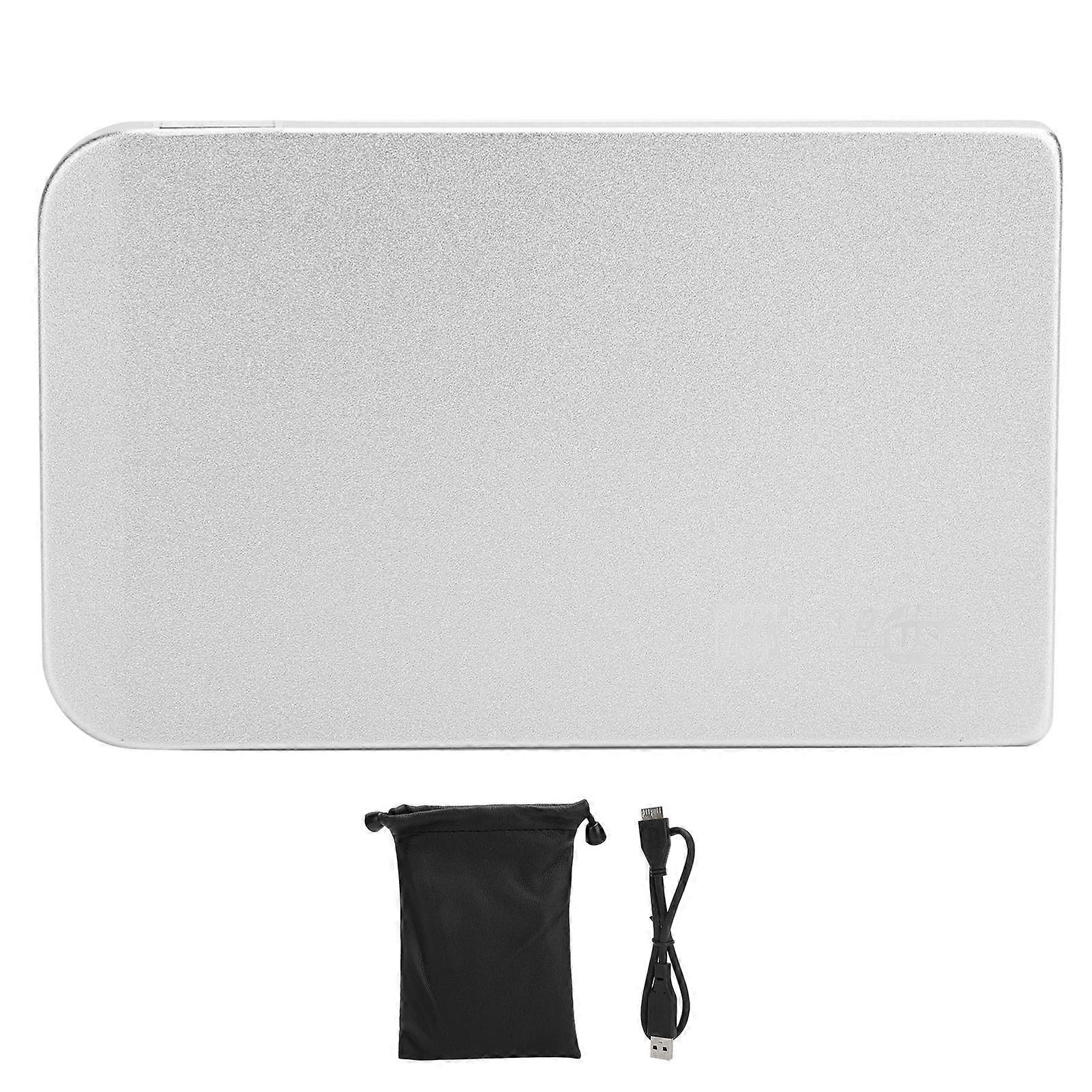 Hard Drive USB3.0 Storage 2.5in Mobile External Disk Computer Laptop Supplies Sliver500GB