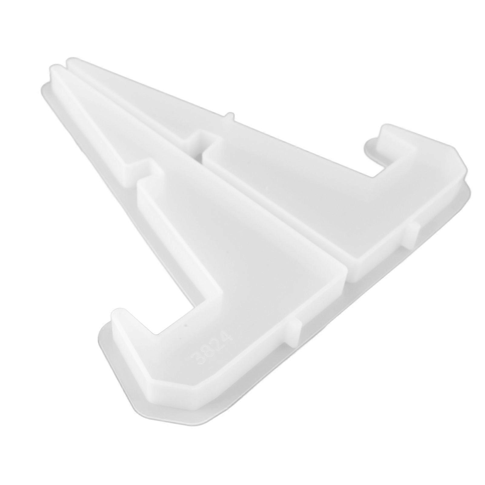Plate Display Stand Silicone Mold DIY Flexibility Resilience Mobile Phone Holder Resin Mold for Clock Tablet Small