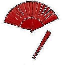 Stoffen waaier rood