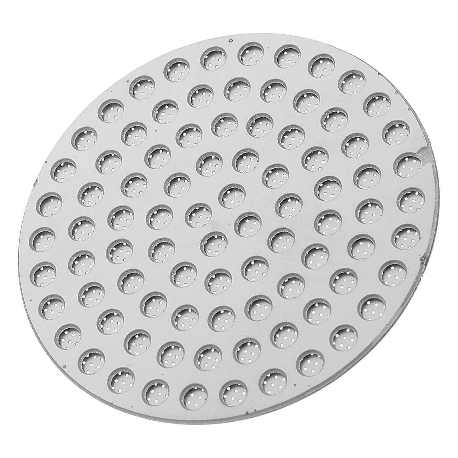 Espresso Coffee Filters Stainless Steel Dual Layer Filtration Coffee Machine Parts For Coffee Brewing Kitchen Use 5.30X5.30X0.15CM 1Pcs