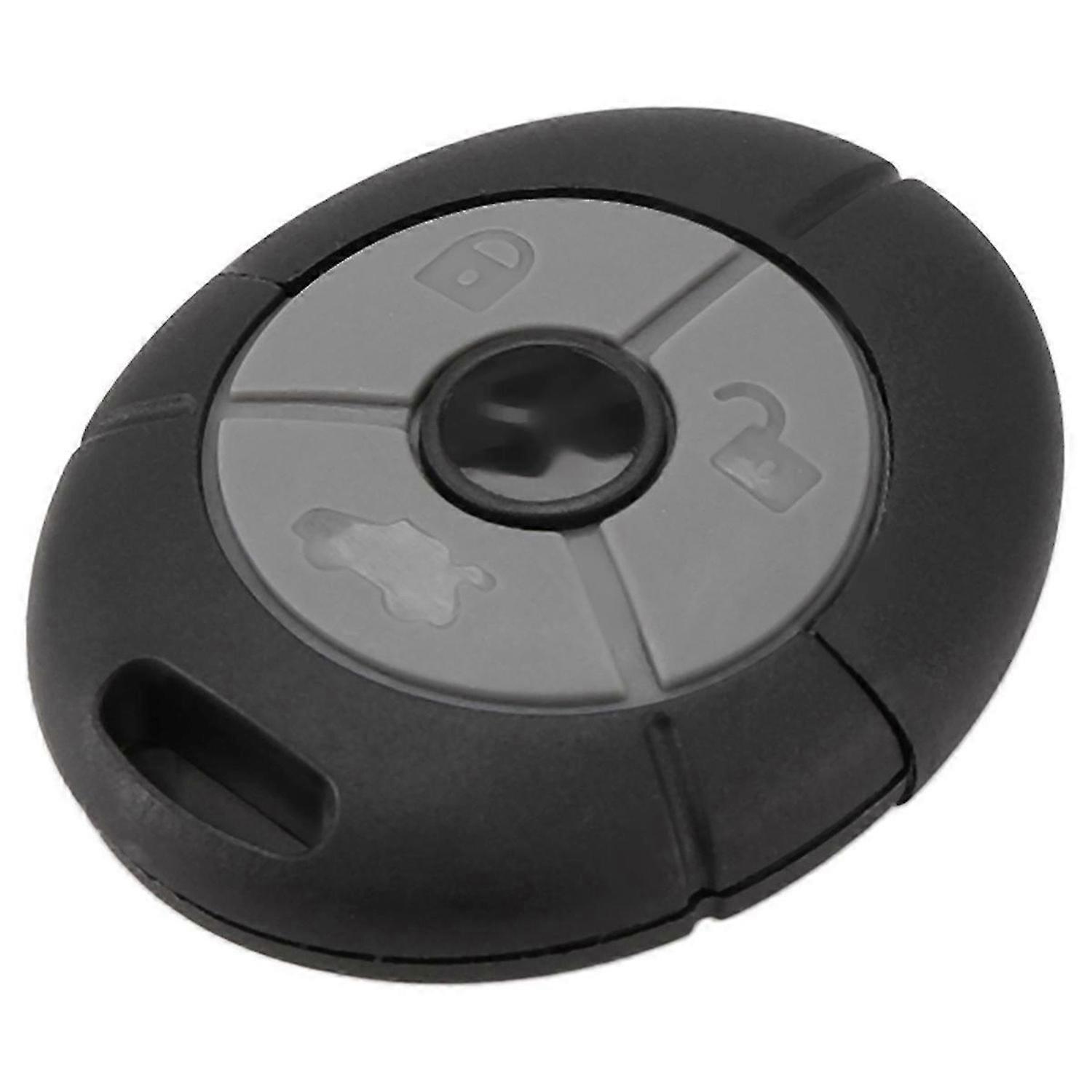 3 Rubber Button Remote Key Case Fob for MG Rover 25 35 ZS ZR ZT