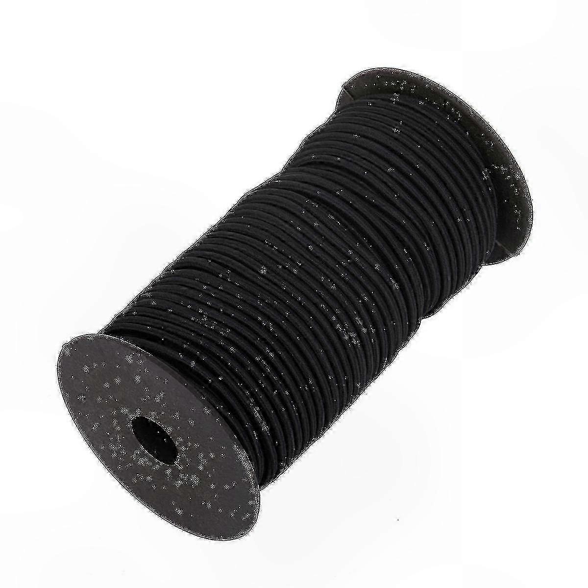 4mm Round Elastic Cord, 4mm Wide Elastic Band for Crafts and Sewing