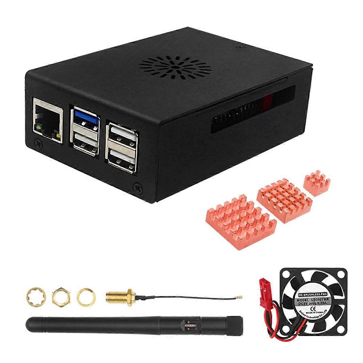  5 Pro Case Metal Case Cooling Fan Copper Heat Sink