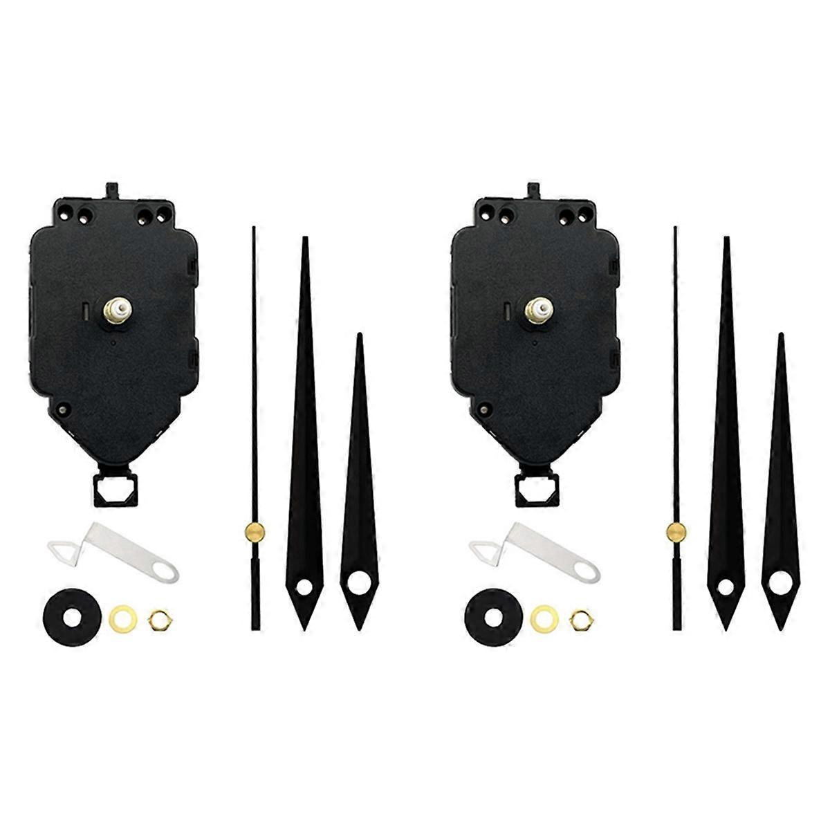 2 Set DIY Clock Movement Kit Replacement Parts I