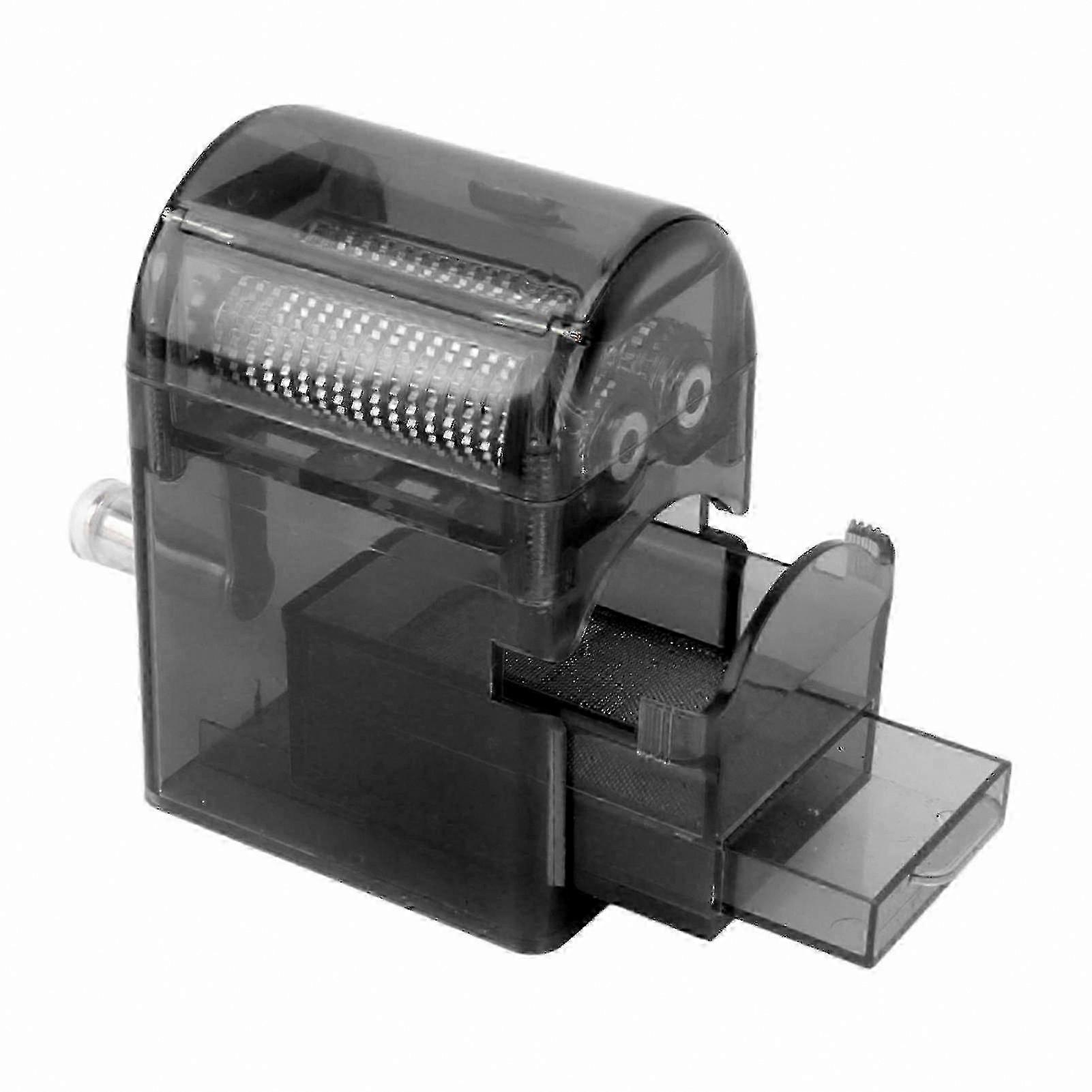 Hand-Crank Portable Cutter with Built-In Storage for Tobacco Products