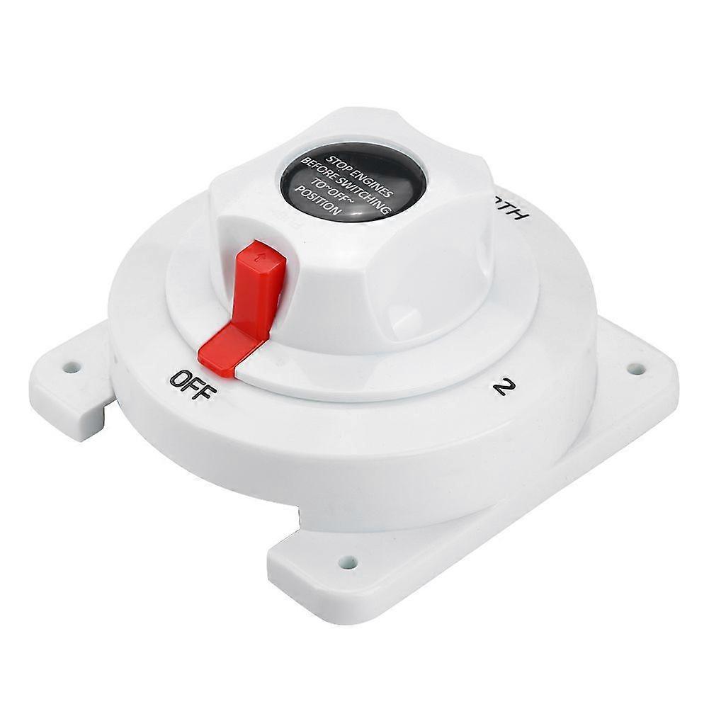 12-36V BOTH/Off Dual Battery Isolator Selector Switch for Boat/RV/Caravan/Yacht