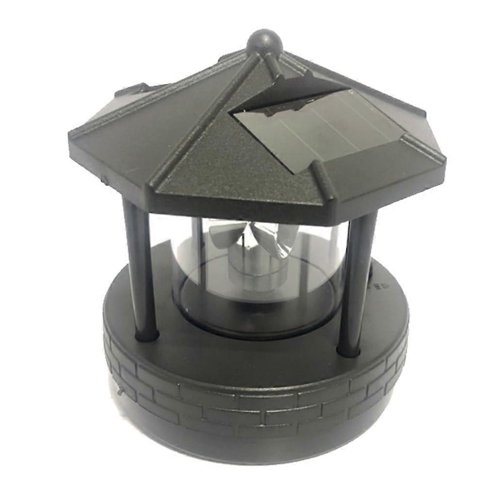 Solar LED Light Outdoor Rotating Waterproof Street Lamp for Pathway, Yard, Driveway, and Indoor Use with Adjustable Brightness
