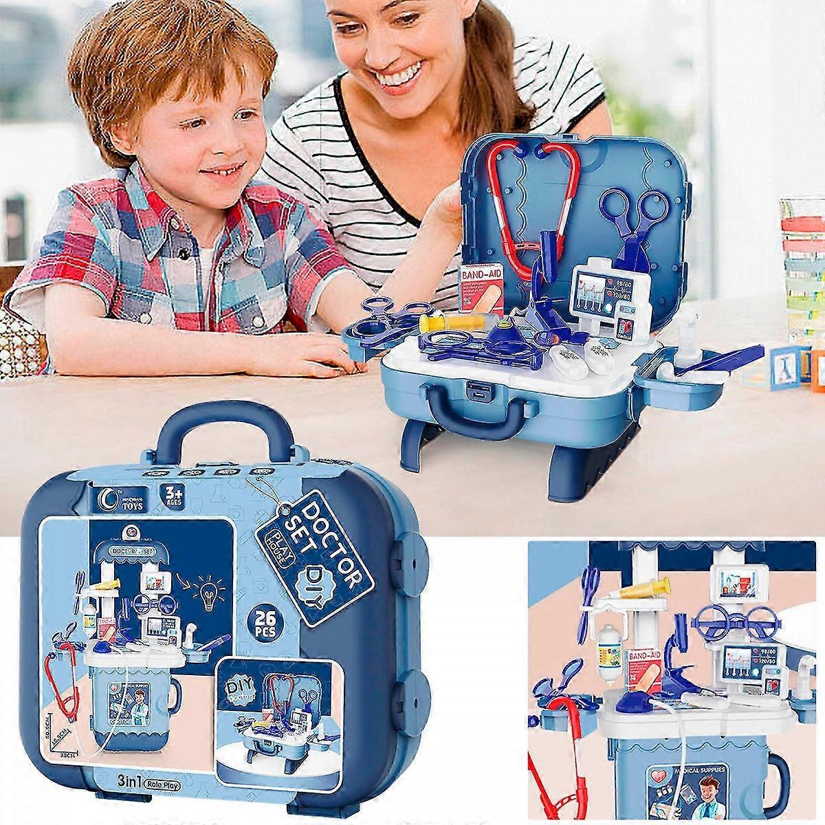 Children's Tool Table Role Play House Toys Play While Learning Knowledge