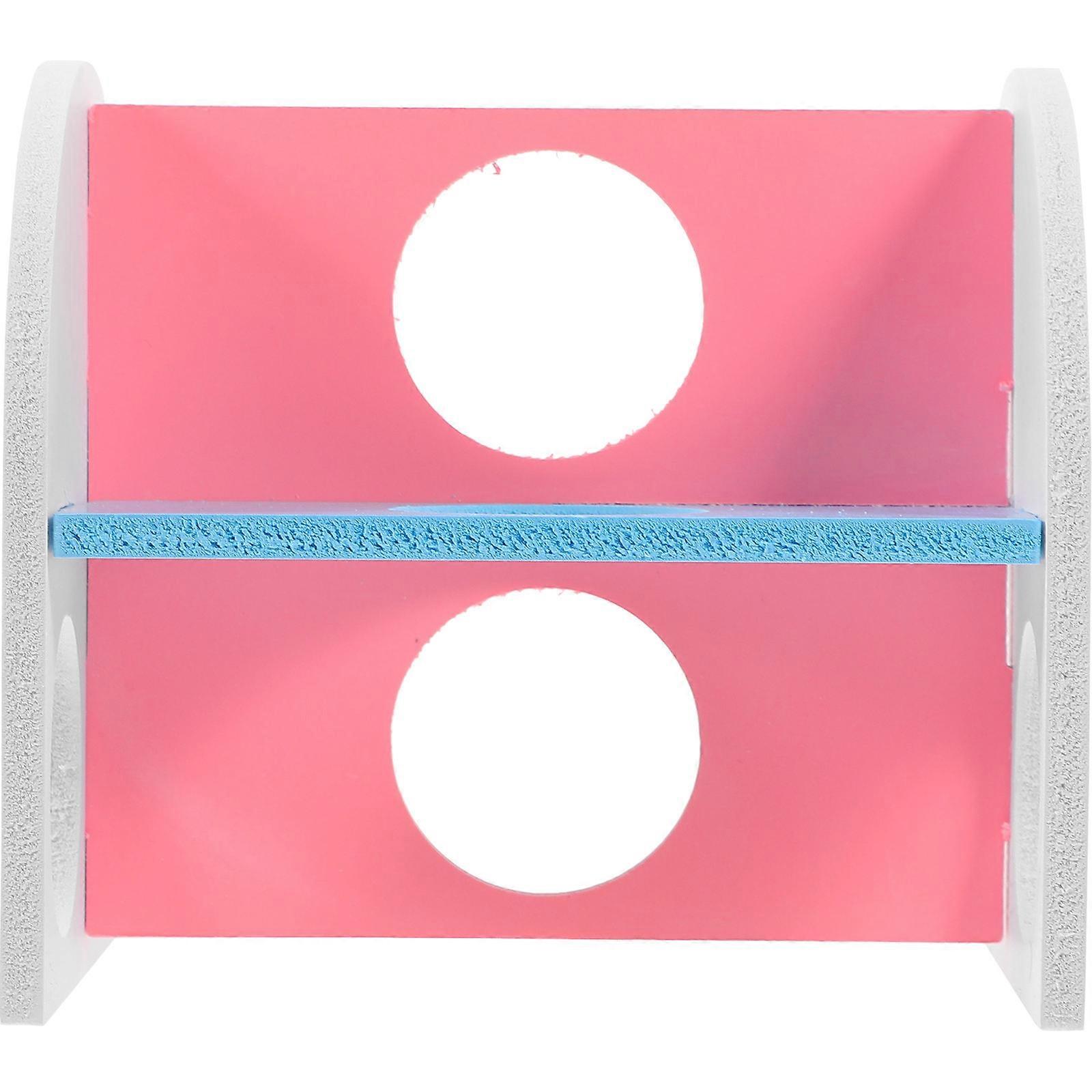 Hedgehog Tunnel 4Pcs Pet Enrichment For Guinea Pig Hamster Assorted Color Climbing Exercise 4.7X4.3X15.7in