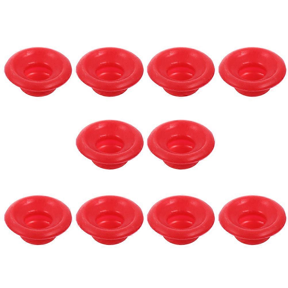 Sealing Bottle Seal Washer for Red Plastic Leak-Proof 10Pcs