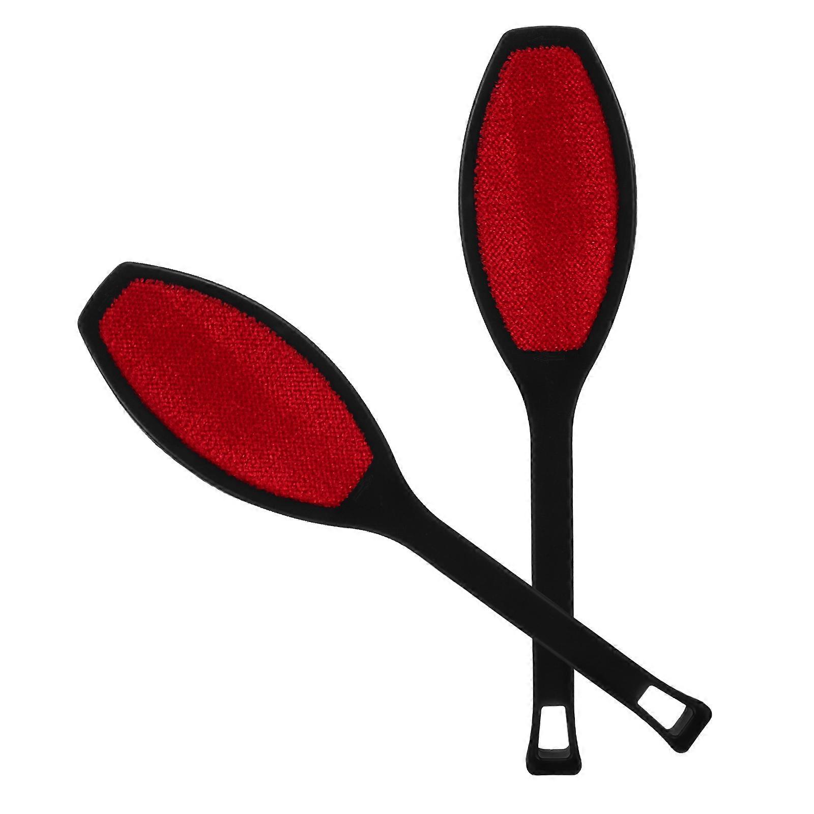 Hair Removal Brush Clothes Dusting Brush for Cleaning Use 4Pcs Black Set