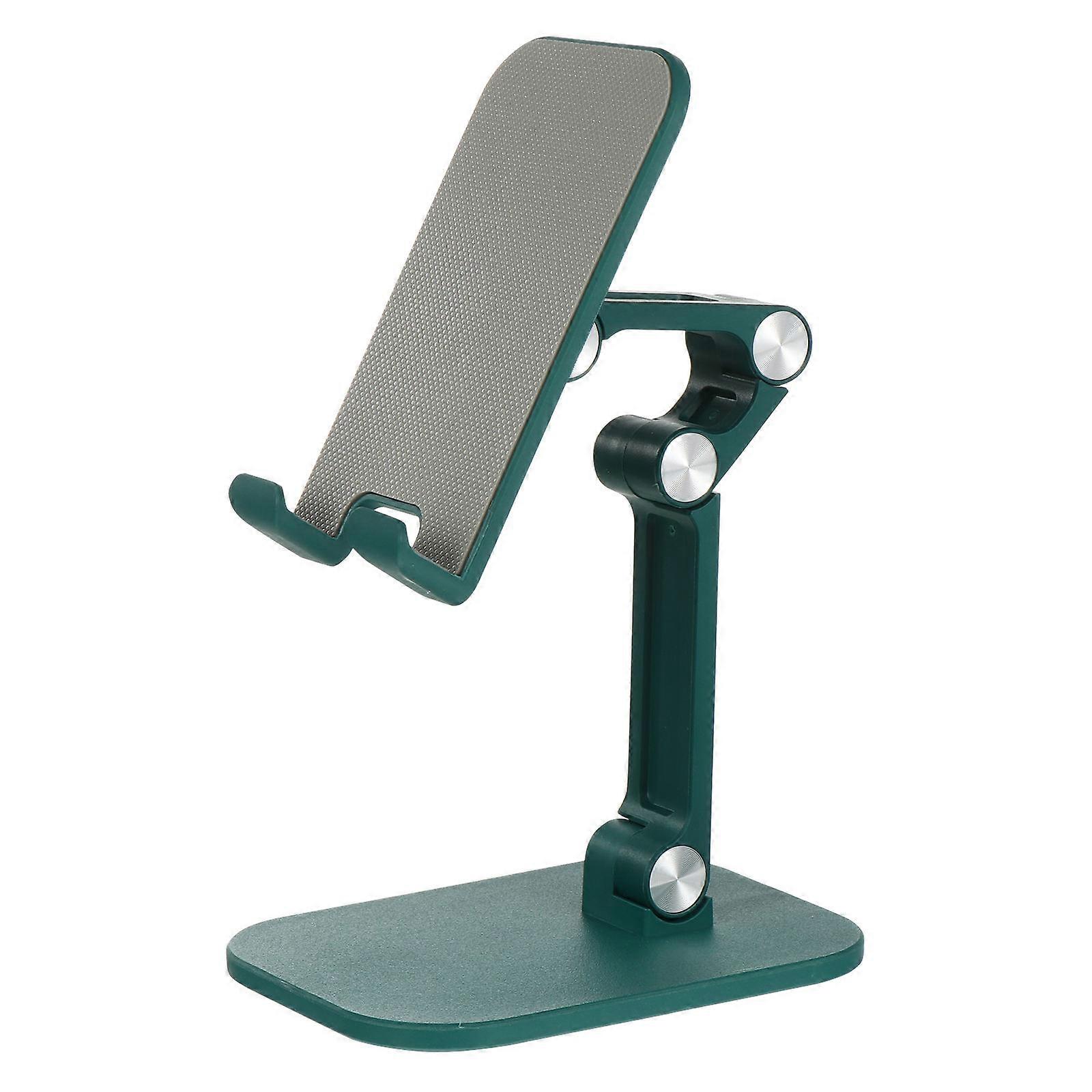 Computer Rack ABS Silicone for Tablet Holding 2Pcs Green Phone Bracket