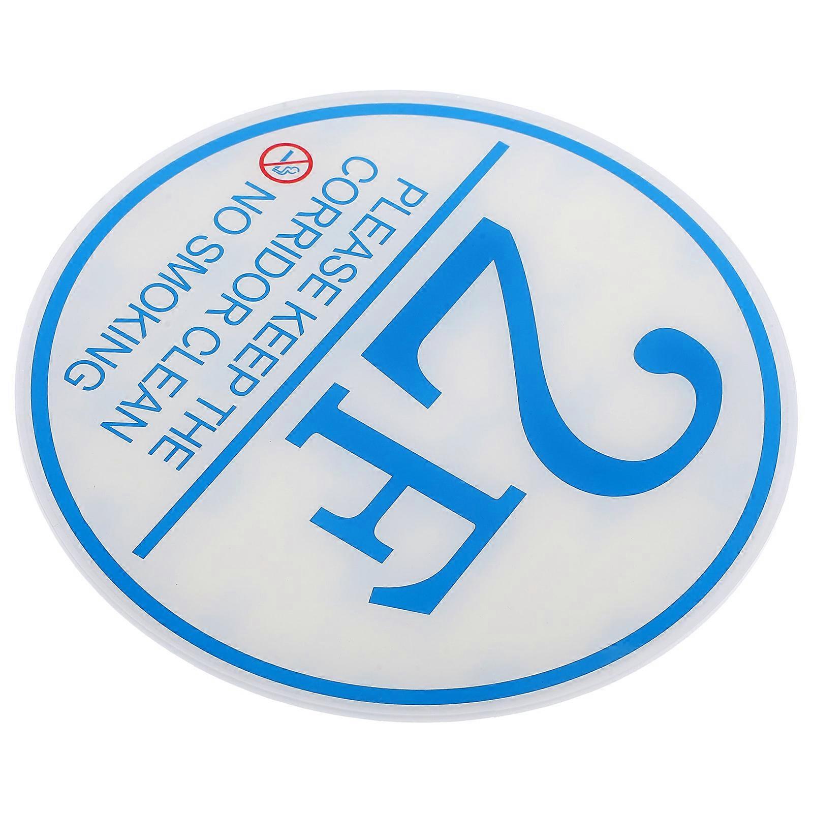 Acrylic Floor Number Storey Number Sticker for Decoration 2Pcs