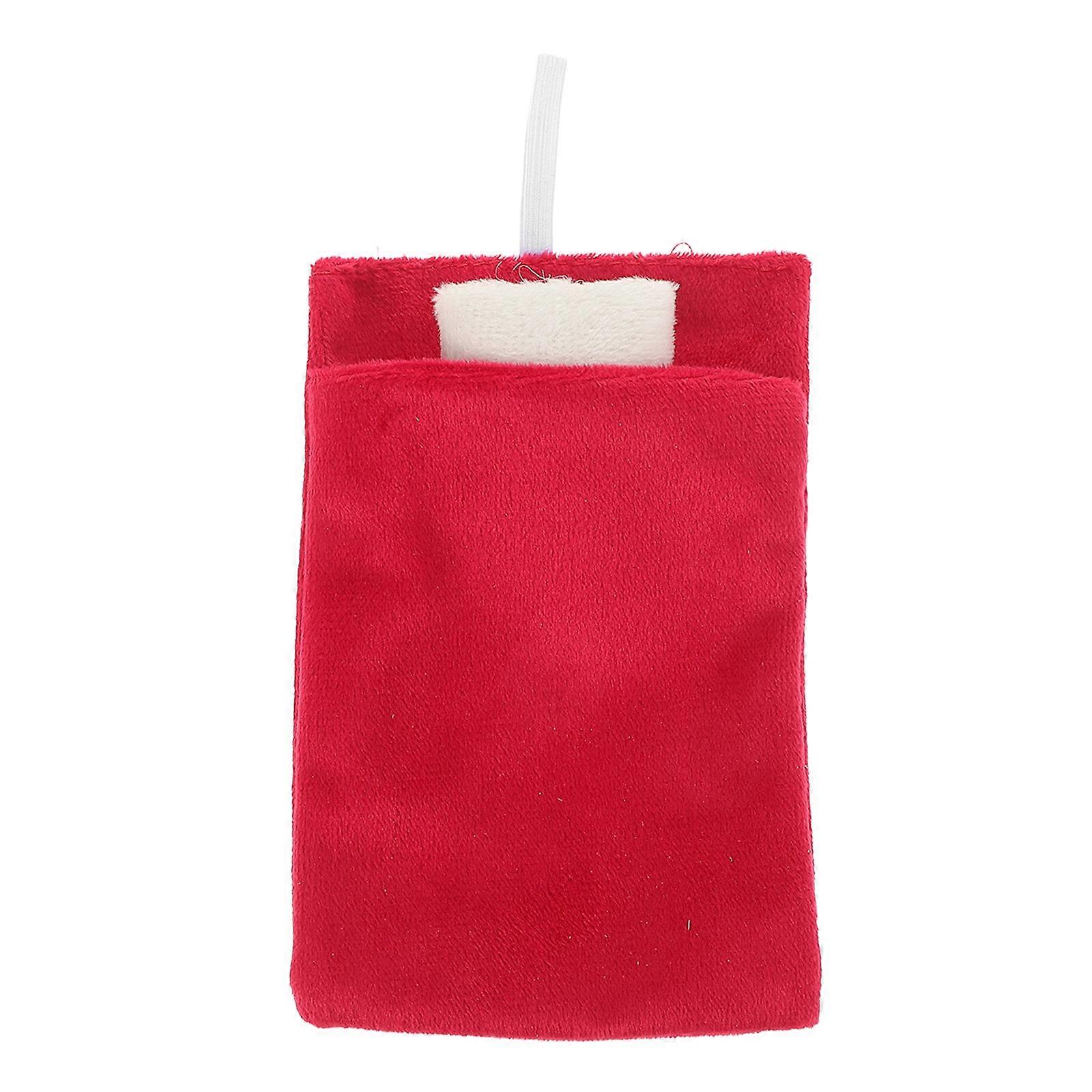 Doll Sleeping Bag Small Sleeping Sack for Decoration 2Sets Red Cloth