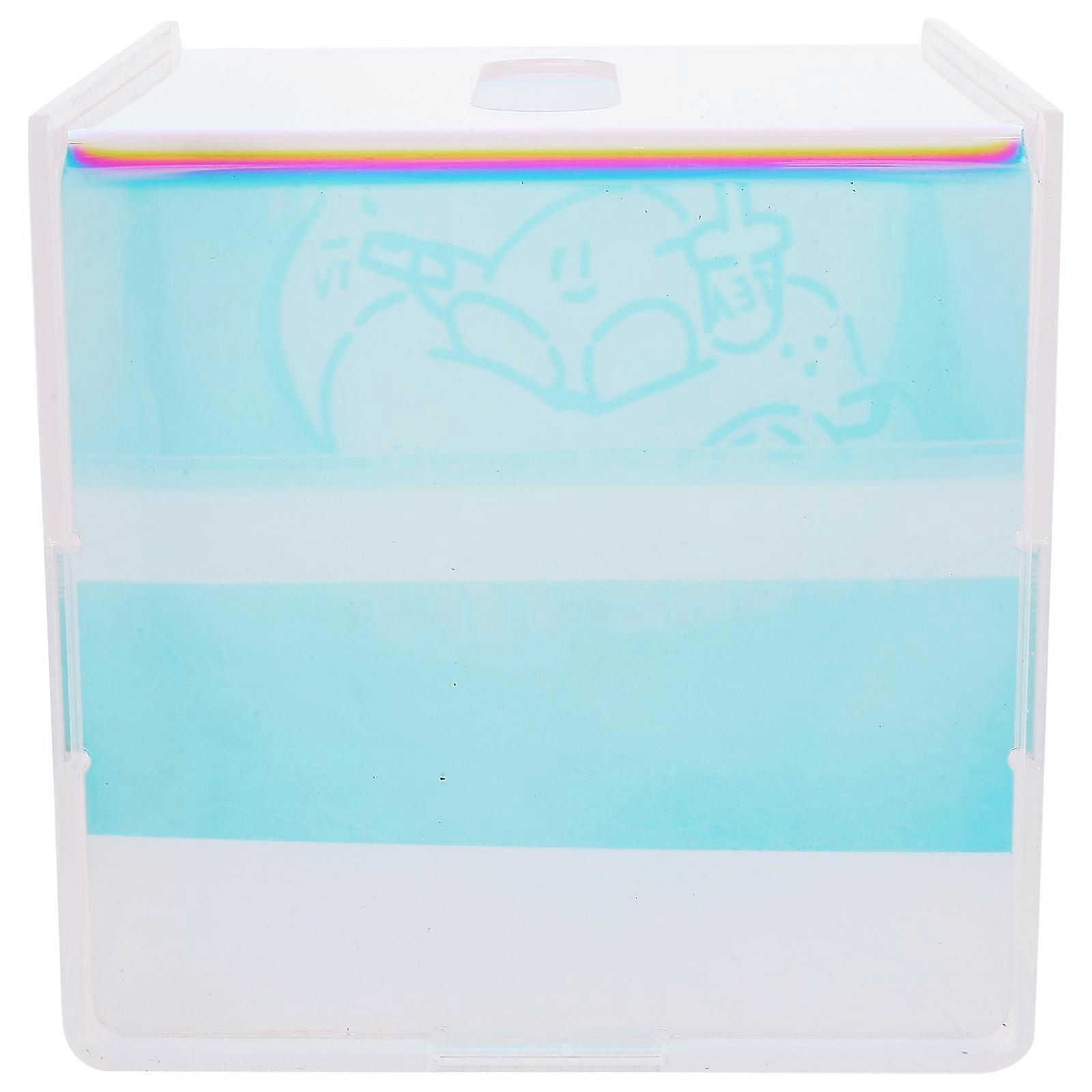 2Pcs Transparent Acrylic Tissue Box Holder for Storage Napkin Holder