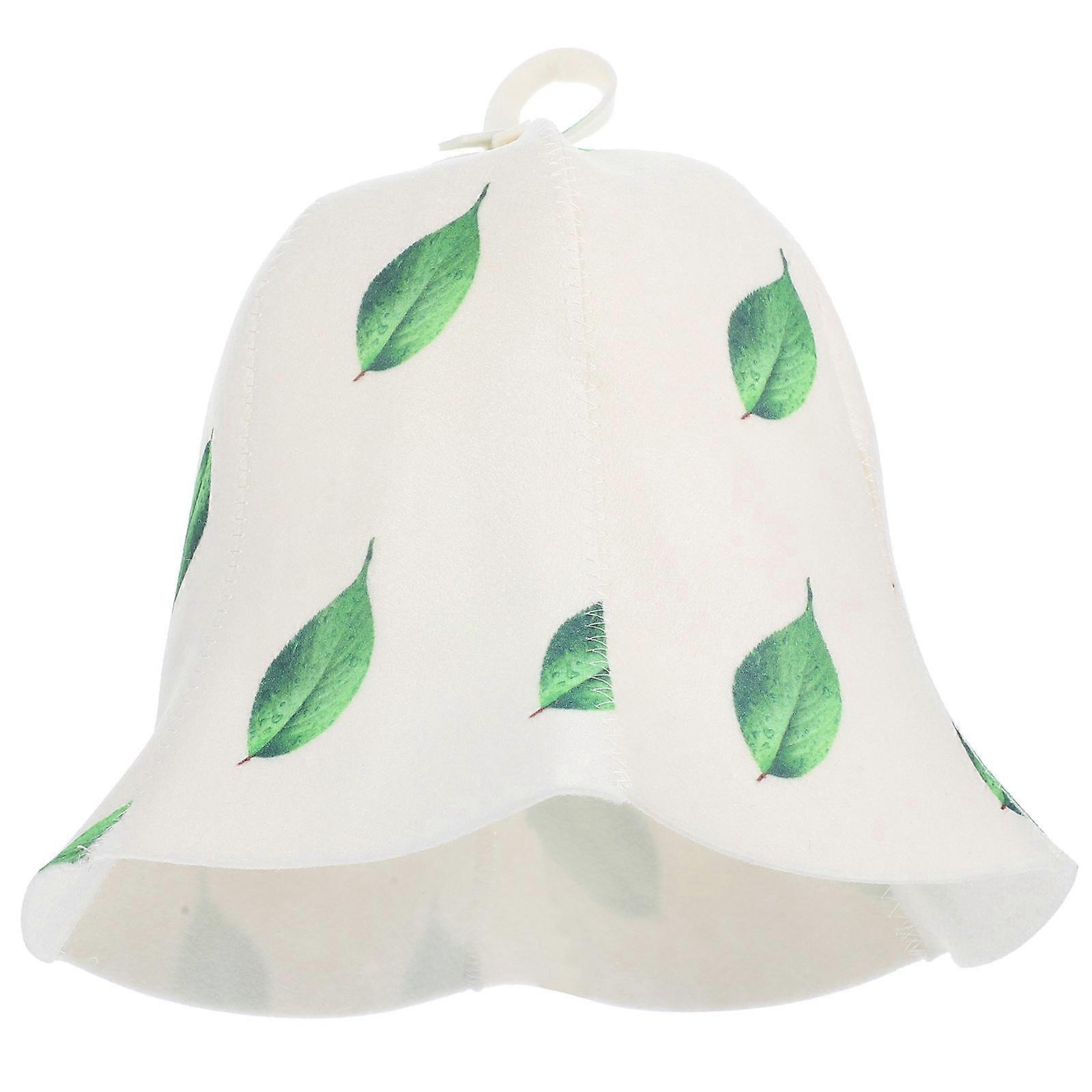 Reusable Felt Sauna Hat for Comfortable Use 3Pcs Absorbent Bath Hats