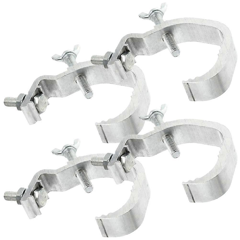 High Load Capacity Lighting Clamp Bracket For Projection Lamps 12Pcs Durable Aluminum Secure Lighting 4.7X2.8X2.4In