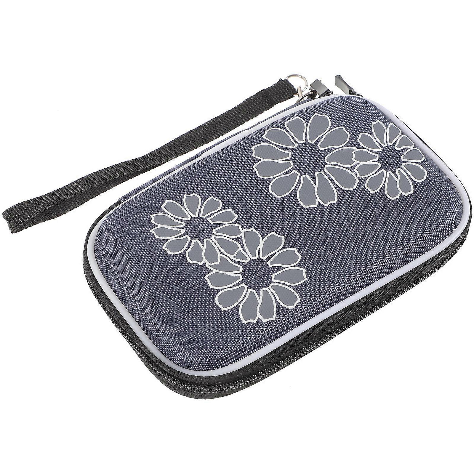 Protective Box 2.5 Inch Storage Organizer For Mobile Hard Disks Ideal For Students Office Workers 2Pcs