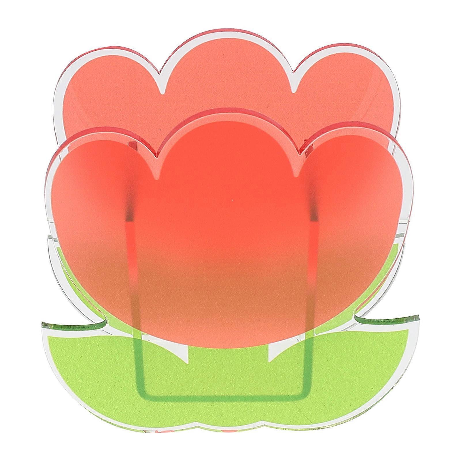 Multi-Function Storage Holder for Kids 8Pcs Acrylic Simple Style Flower Vase