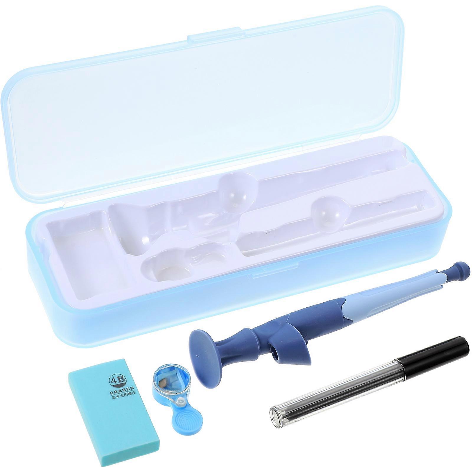 Mechanical Pencils Posture Correction Pencil for Daily Use with 1Set Compact Design