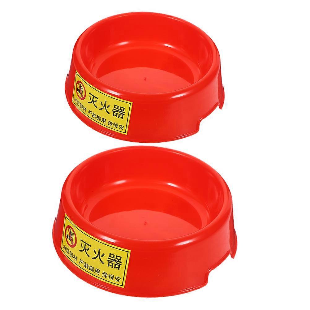 Luminous Fire Extinguisher Bracket Holder for Secure Mounting 8Pcs Set