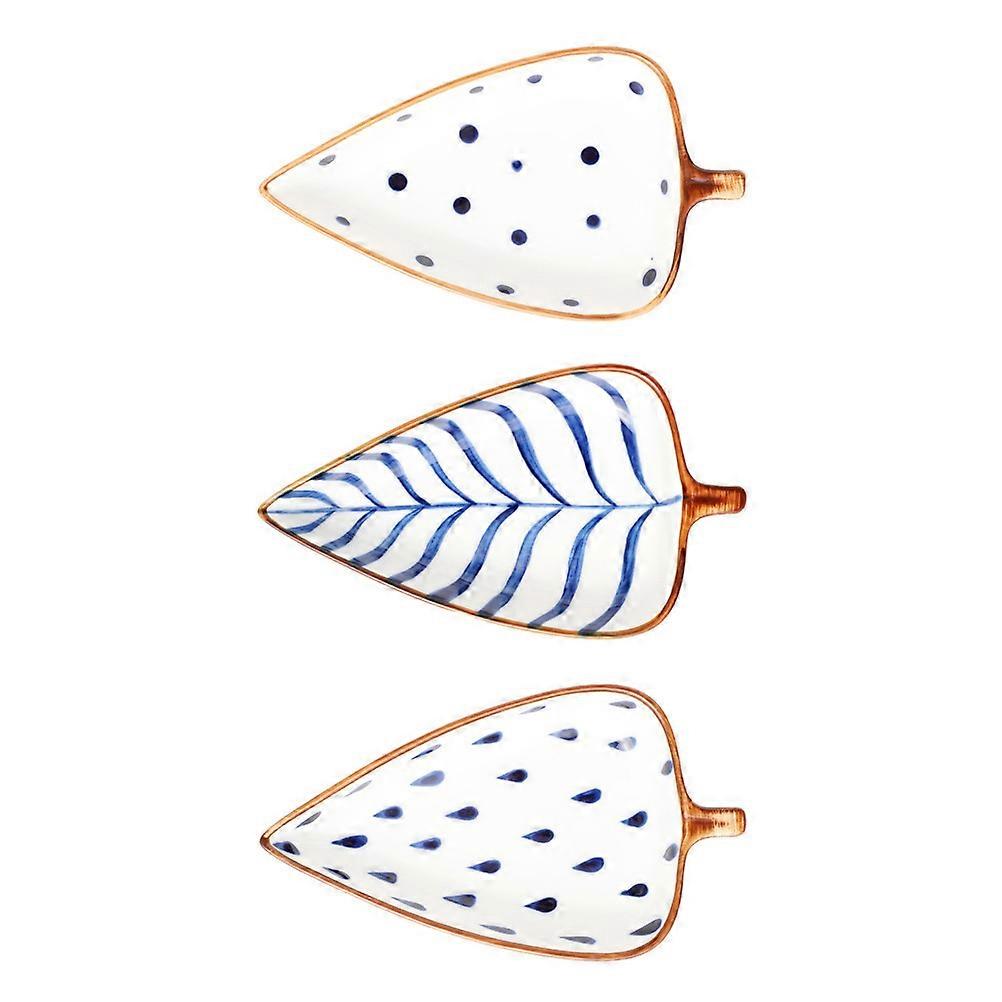 Appetizer Serving Tray Ceramic Sauce Dish for 9Pcs in Assorted Colors
