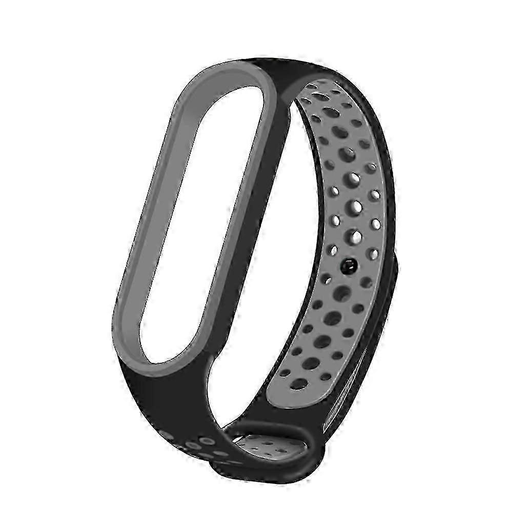 Band for Mi Band 5 Sweatproof Wristband Strap Loop TPU Silicone Bracelet
