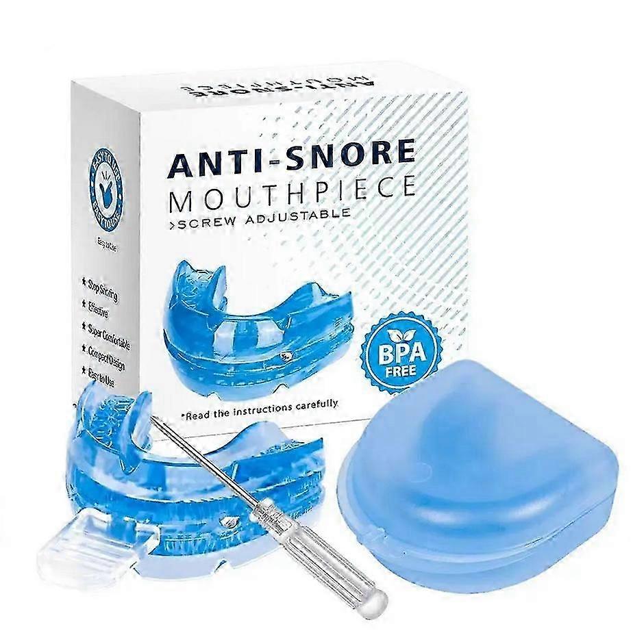 Anti-Snoring Mouthpiece Device Teeth Bruxism Sleeping Apnea Bruxism Snoring Mouth Guard Improve Sleep Braces Teeth Orthodontic