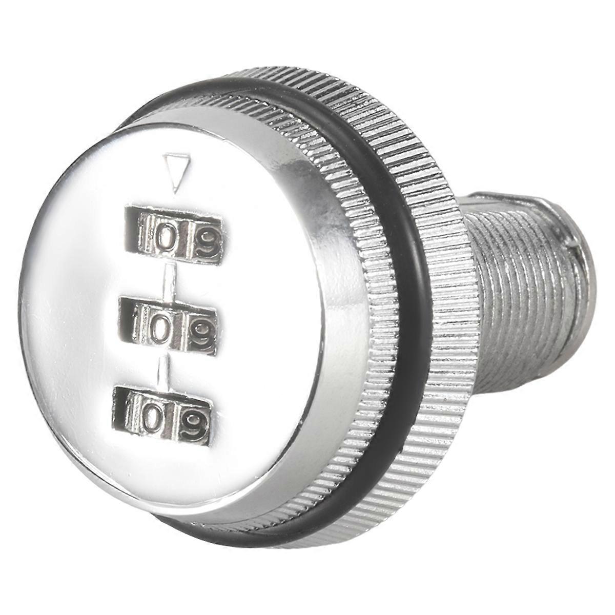 3 Digit Combination Cam Lock 30mm Keyless Password Lock Mailbox Cabinet Mechanical Locks for Mailbox Cabinet Door C