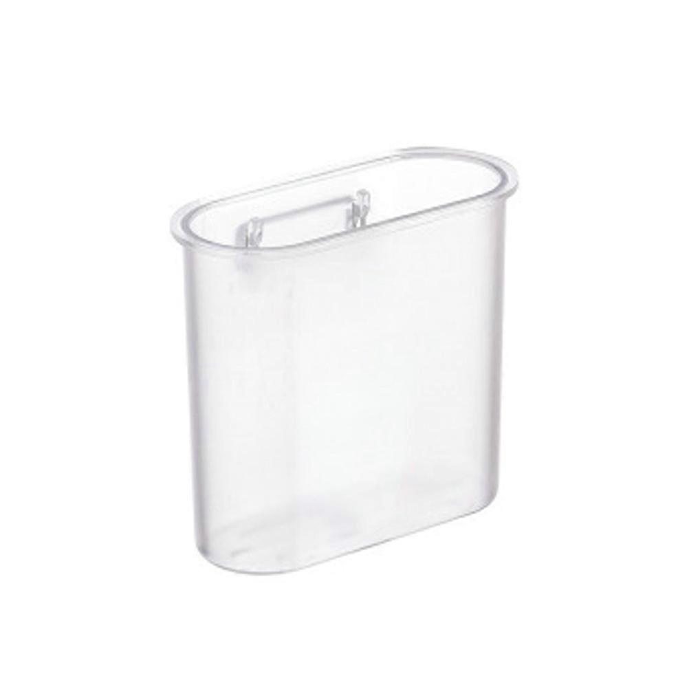 Bathroom Shelf Punch Free Storage Rack for 2Pcs Transparent Holder