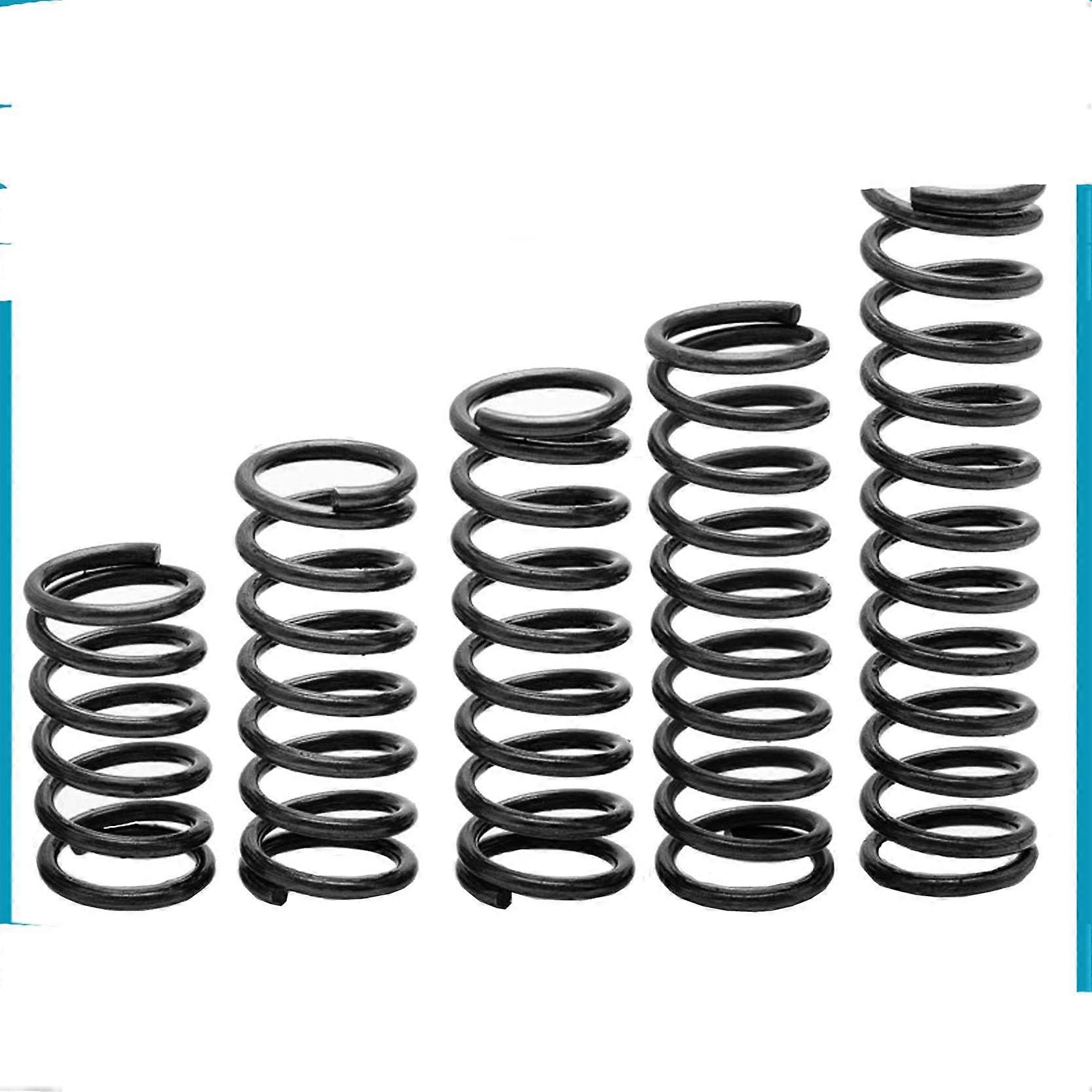 Spring Steel Compression Spring Mechanical , 0.80.9 Mm Wire, 10 Mm Length, Pack Of 5