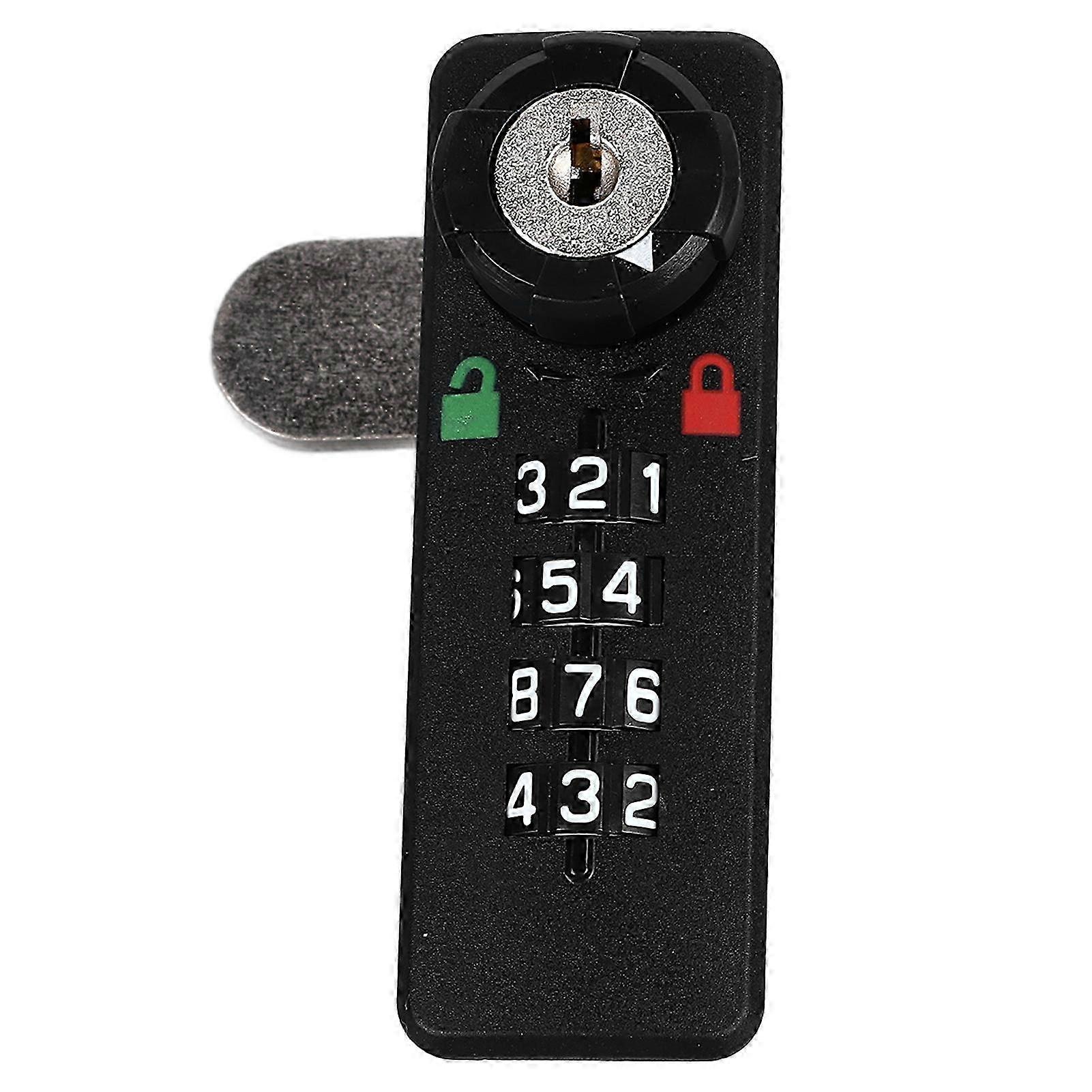 Drawer Combination Lock Flexible Adjustable Key Opening File Cabinet Password Safety Lock for Shoe Cabinets
