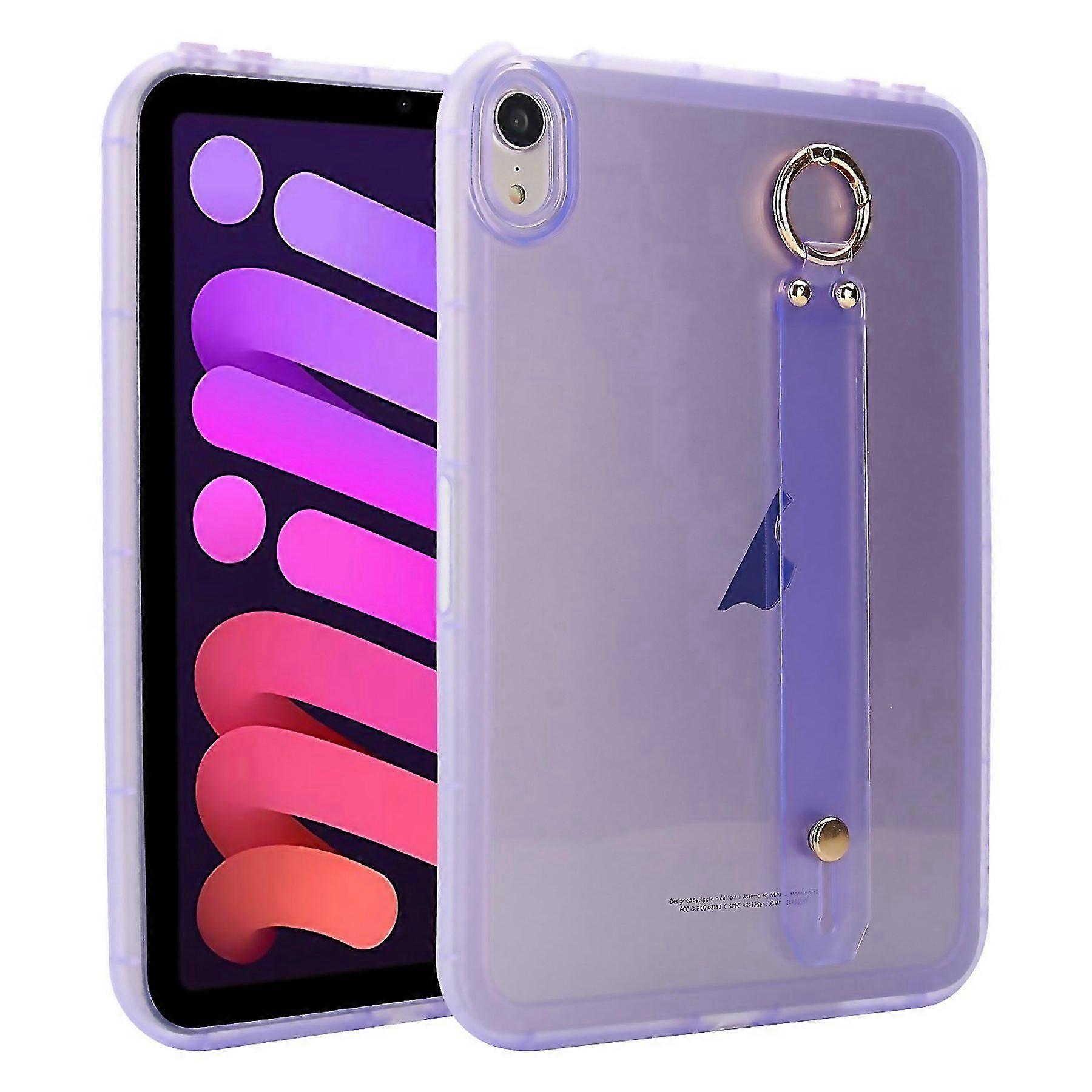 For Wristband Holder Pc Hybrid Tpu Soft Tablet Case For Ipad Mini 6 Mini