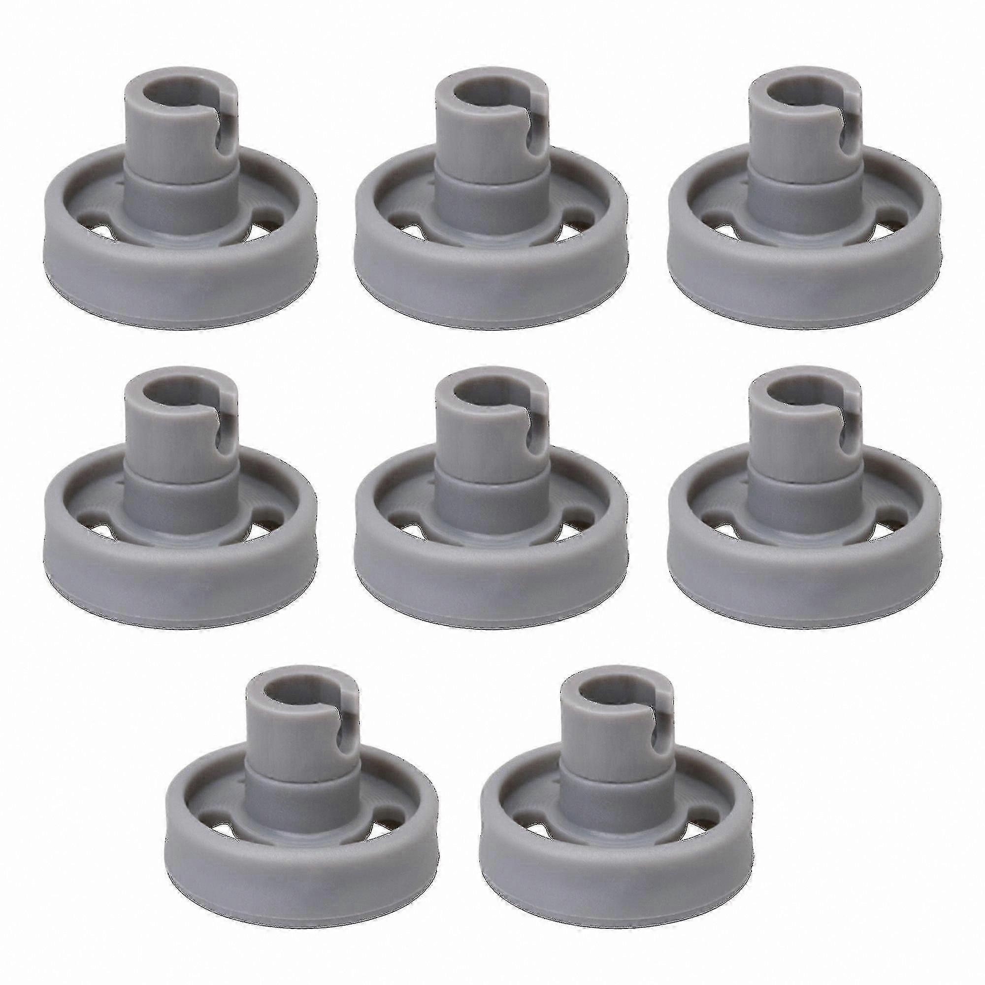 Dishwasher Lower Rack Wheel and Stud Replacement Set of 8