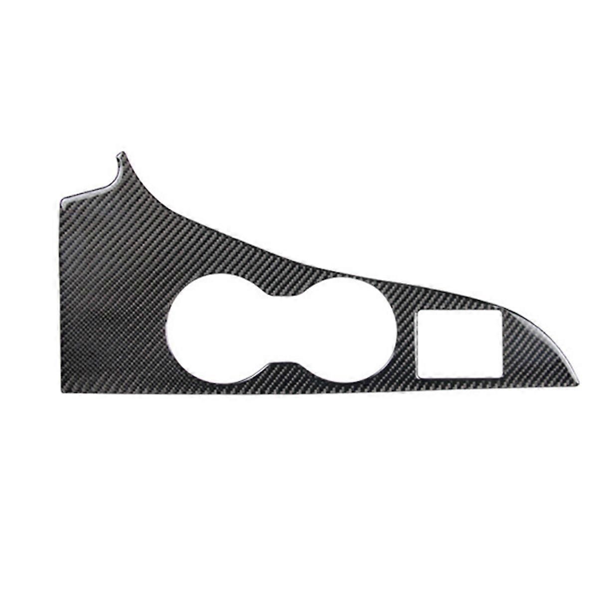 Center Console Cup Holder Panel Cover Trim Sticker for