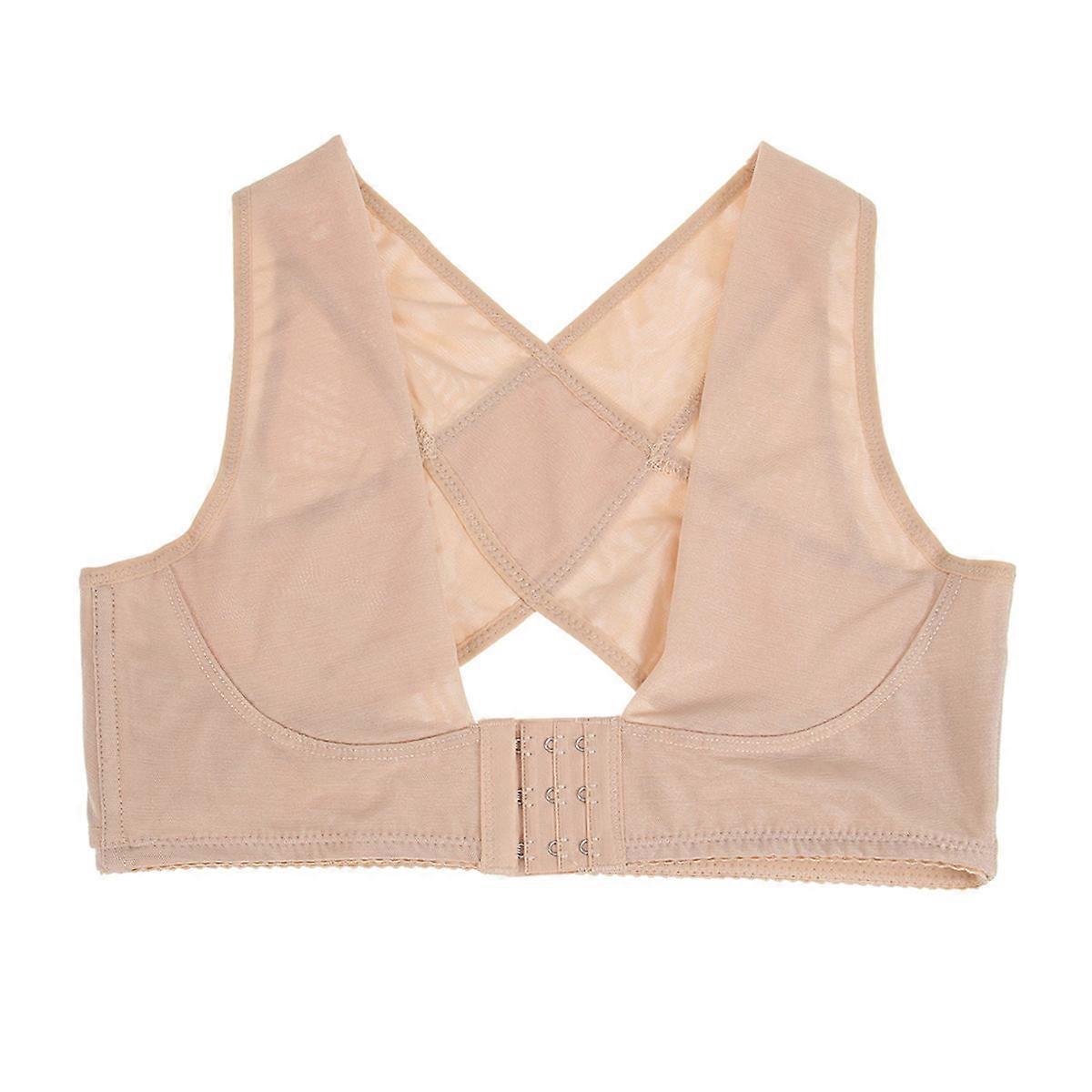 Posture Corrector Humpback Support Belt for Shoulder Correction Light Yellow