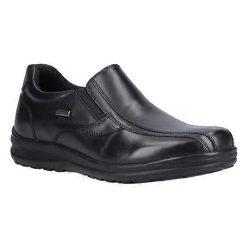 Fleet & Foster Mens Magpie Leather Loafers