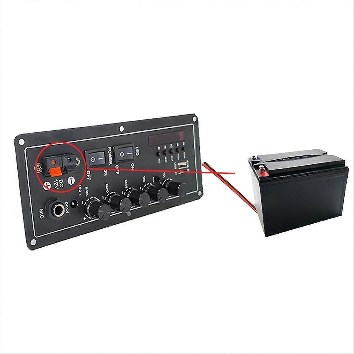 15w+15w Audio Amplifier Board USB Radio Support Dual