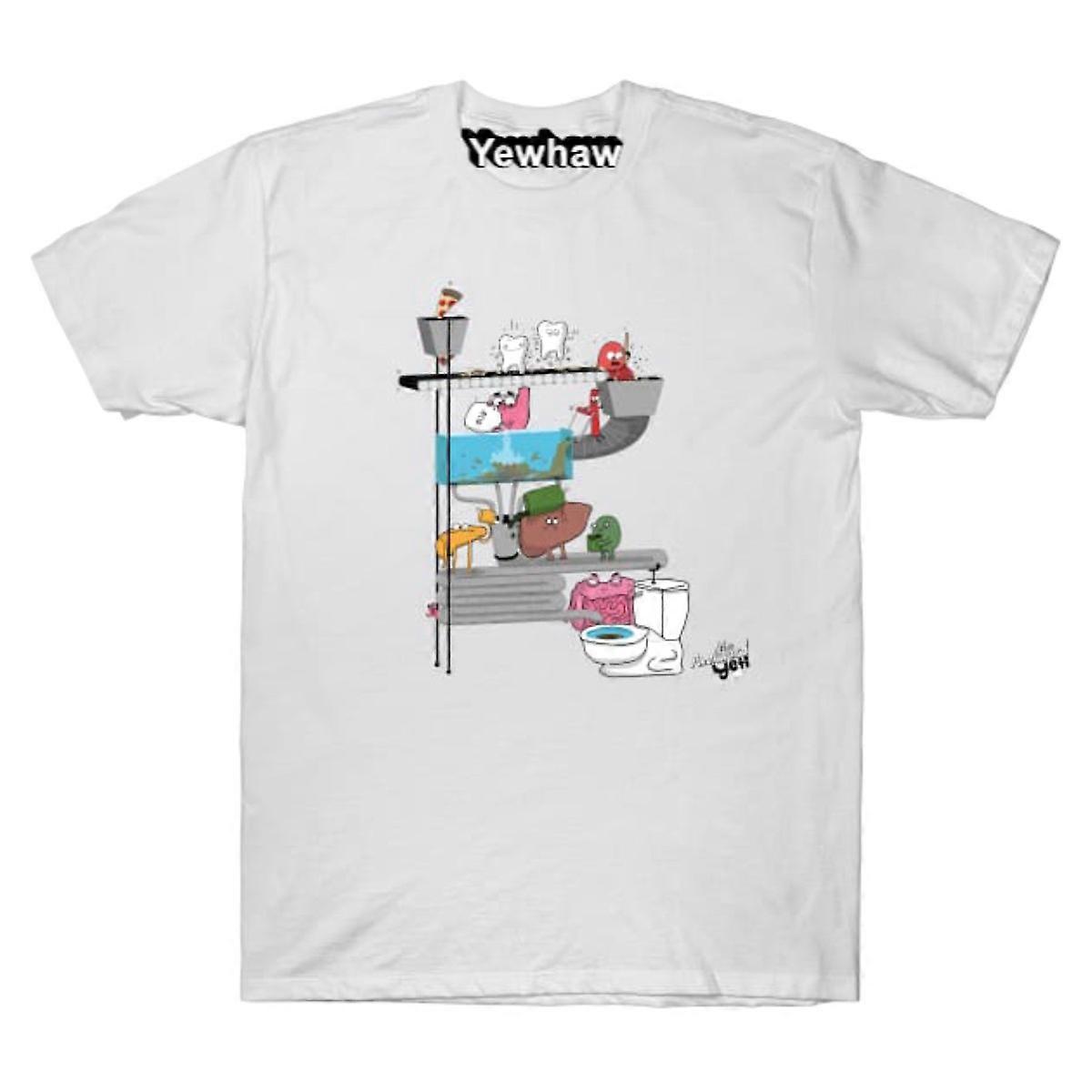 Digestive System T-shirt Awkward Yeti Tee