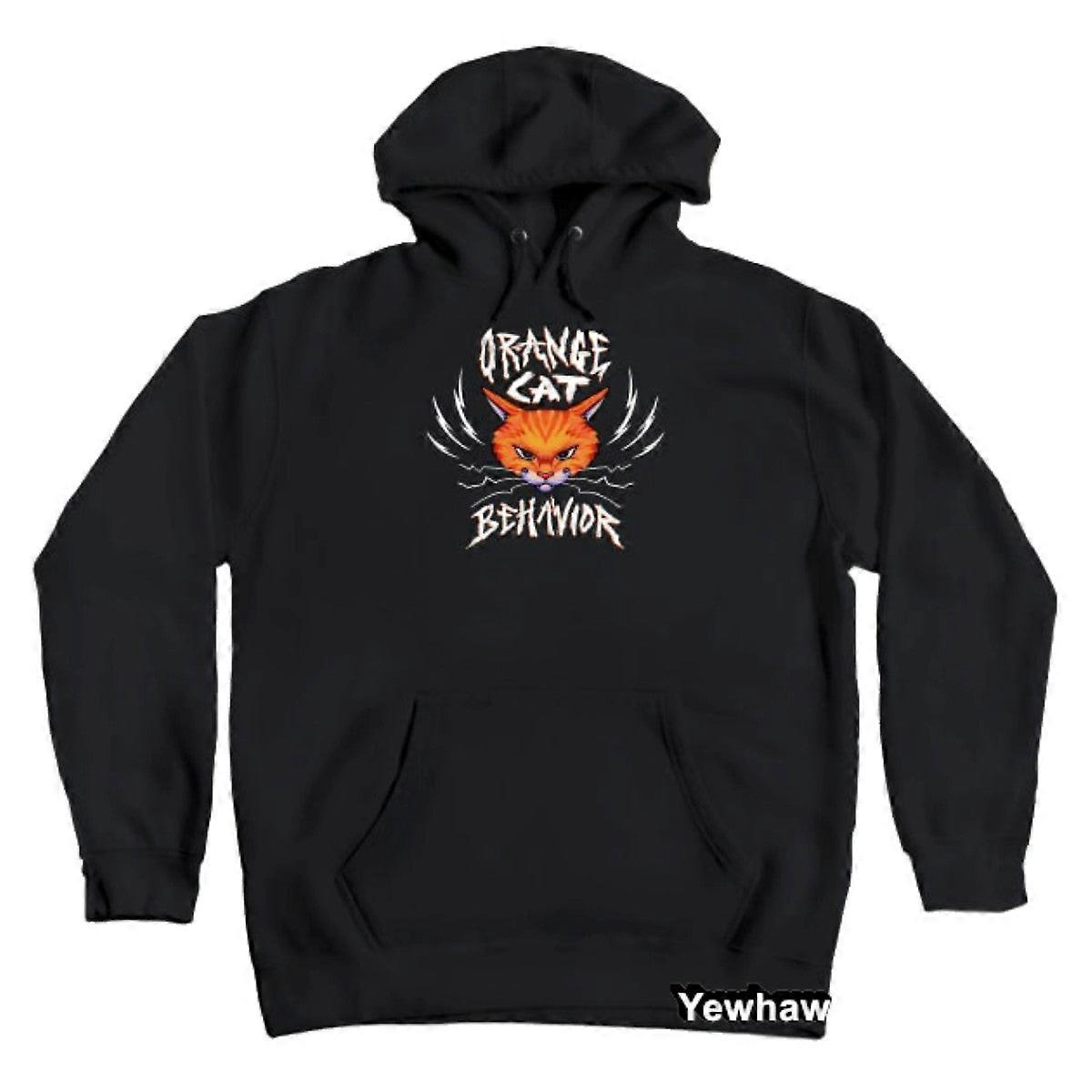 Orange Cat Behavior Hoodie