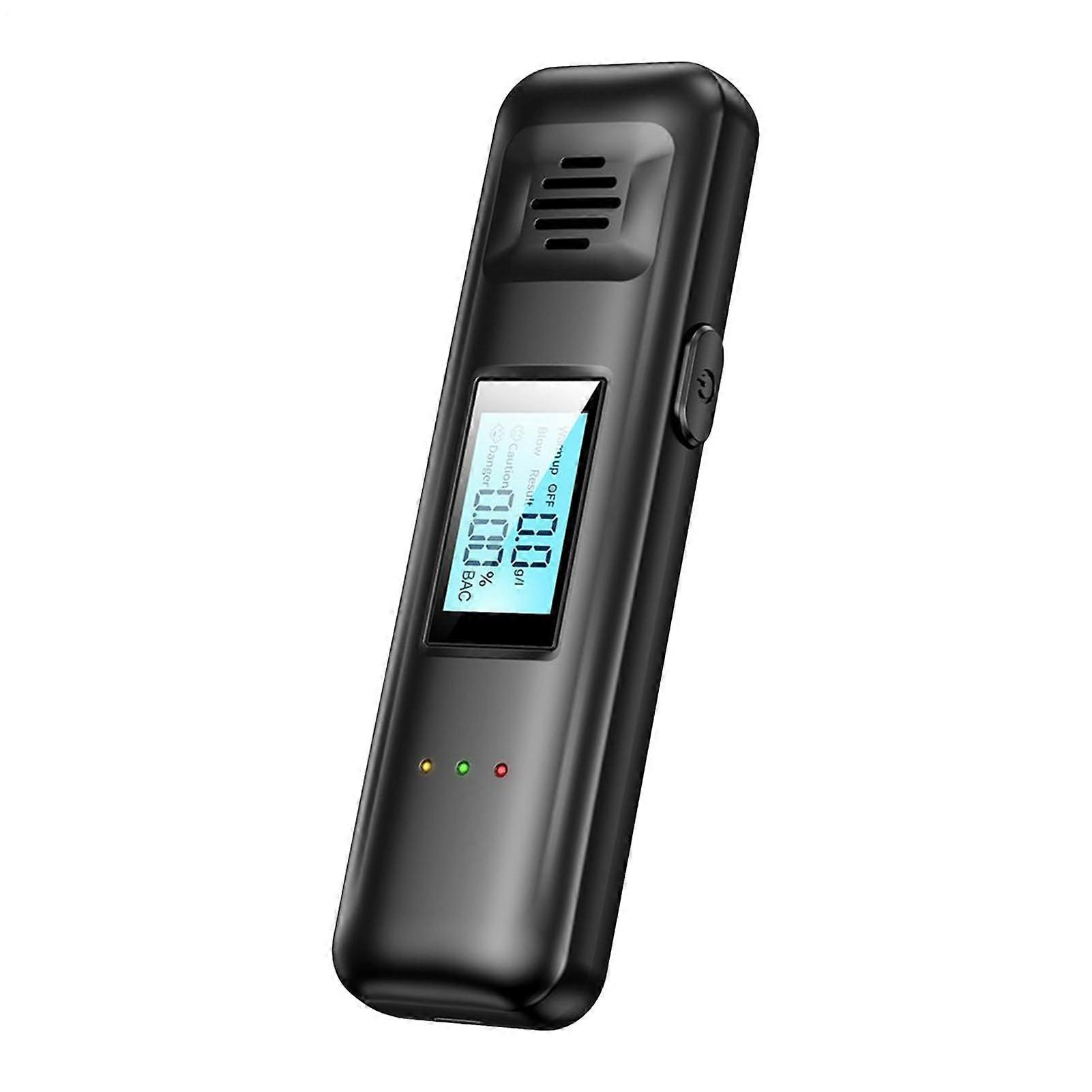 Portable Breathalyzer Alcohol Breath Tester, Professional Detector/Analyzer Device For Restaurants, Parties, Workplace