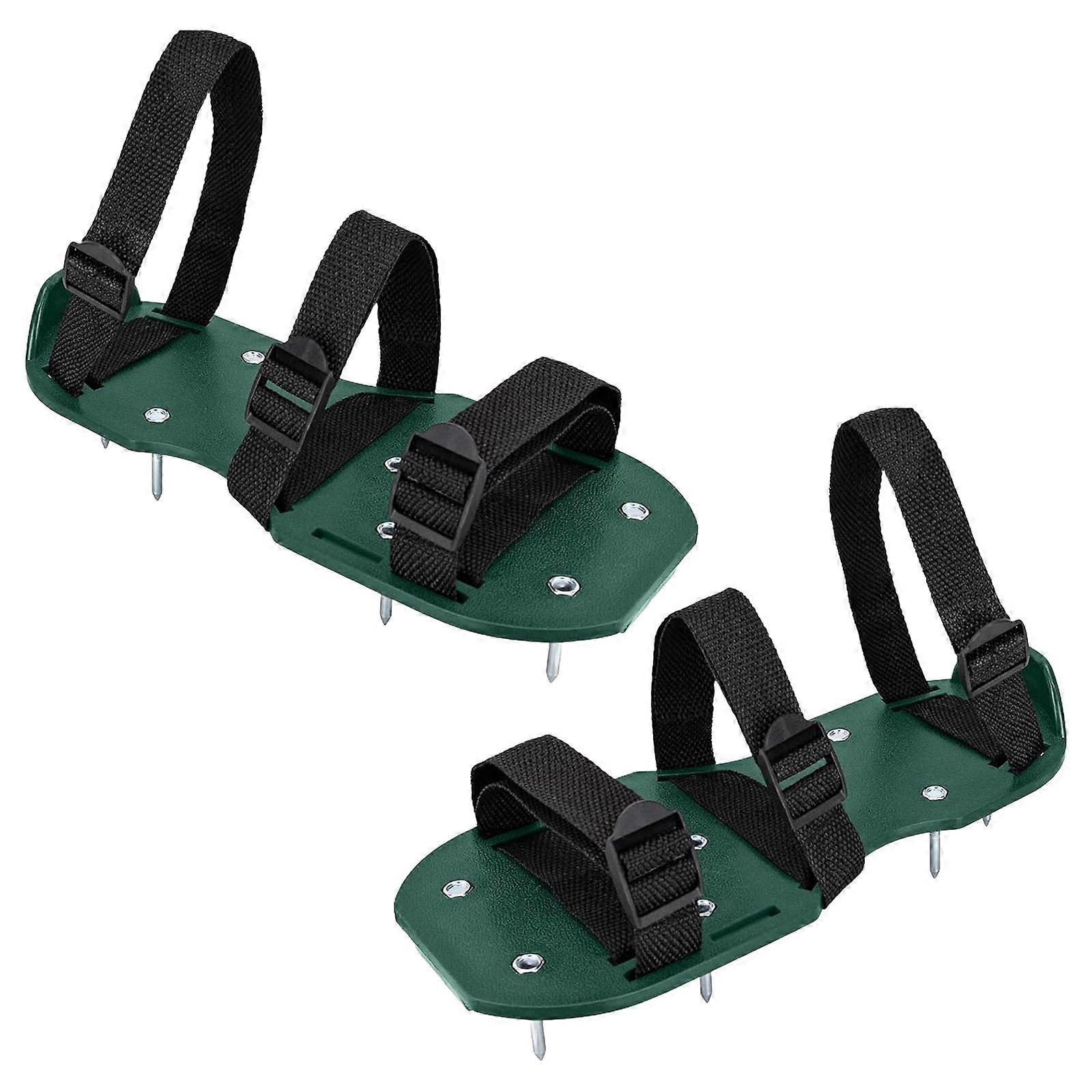 Effective Grass Aeration Footwear With Firm Shafts And Comfortable Suitable Upgraded Soil Health And Grass Growth Multicolor