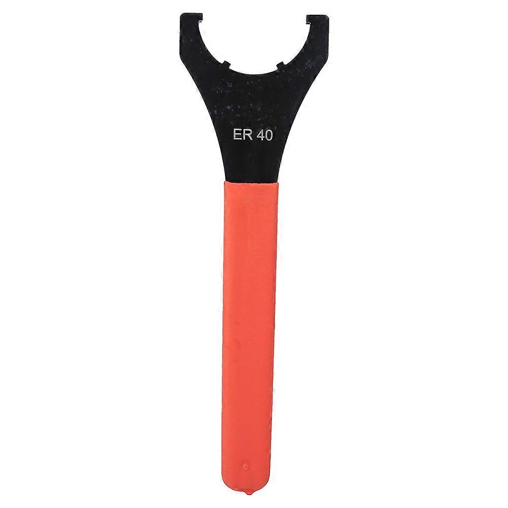 ER40 Clamping Nut Wrench - High Carbon Steel CNC Machined Tool for Lathe and Milling Machine