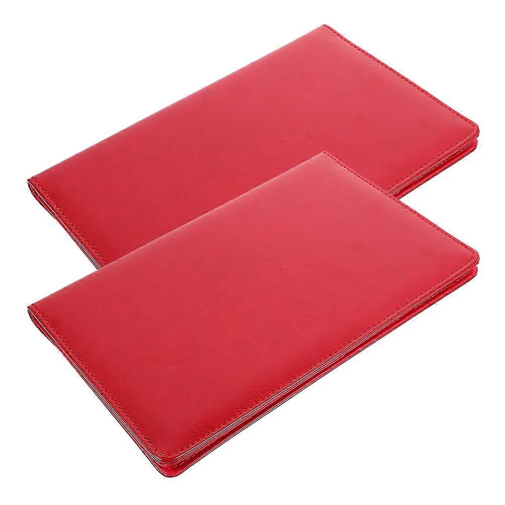 Eease 2pcs File Folder Magnetic Clipboard Clipboard Menu Bill Clipboard Paper Clip Paper Clip Holder For Store (A5)