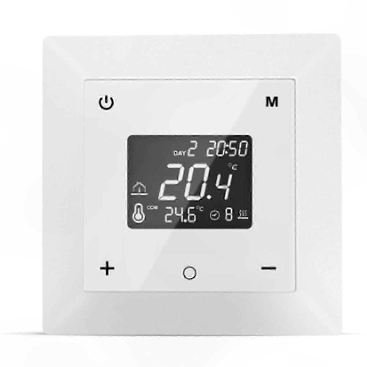 Smart Tuya WiFi Temperature Controller LED Screen AC 220V 16A for Electric Underfloor Heating Thermostat