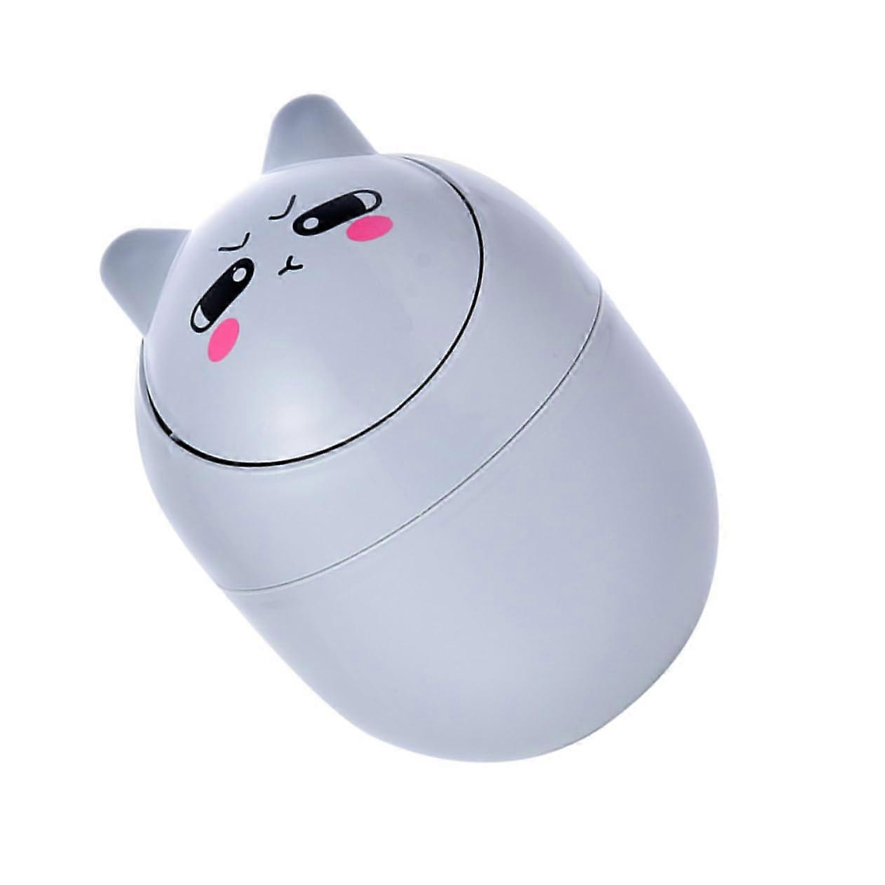 Small Trash Can Desktop Waste Bin for Bedroom and Kitchen, Paper Bin, Desktop Garbage Storage Case