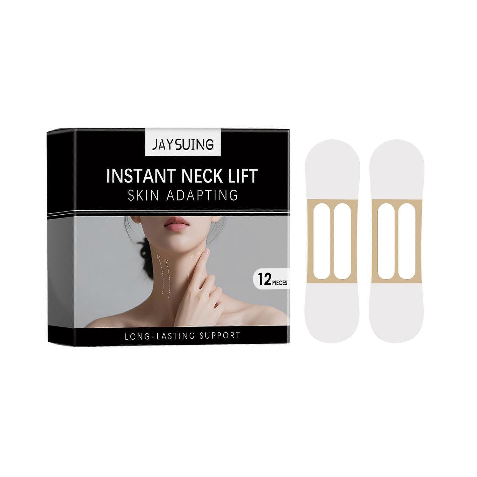 Jaysuing Neck Care Patch Moisturizing Neck Texture Contour Tape Daily Moisturizing Care Transparent Neck Patch