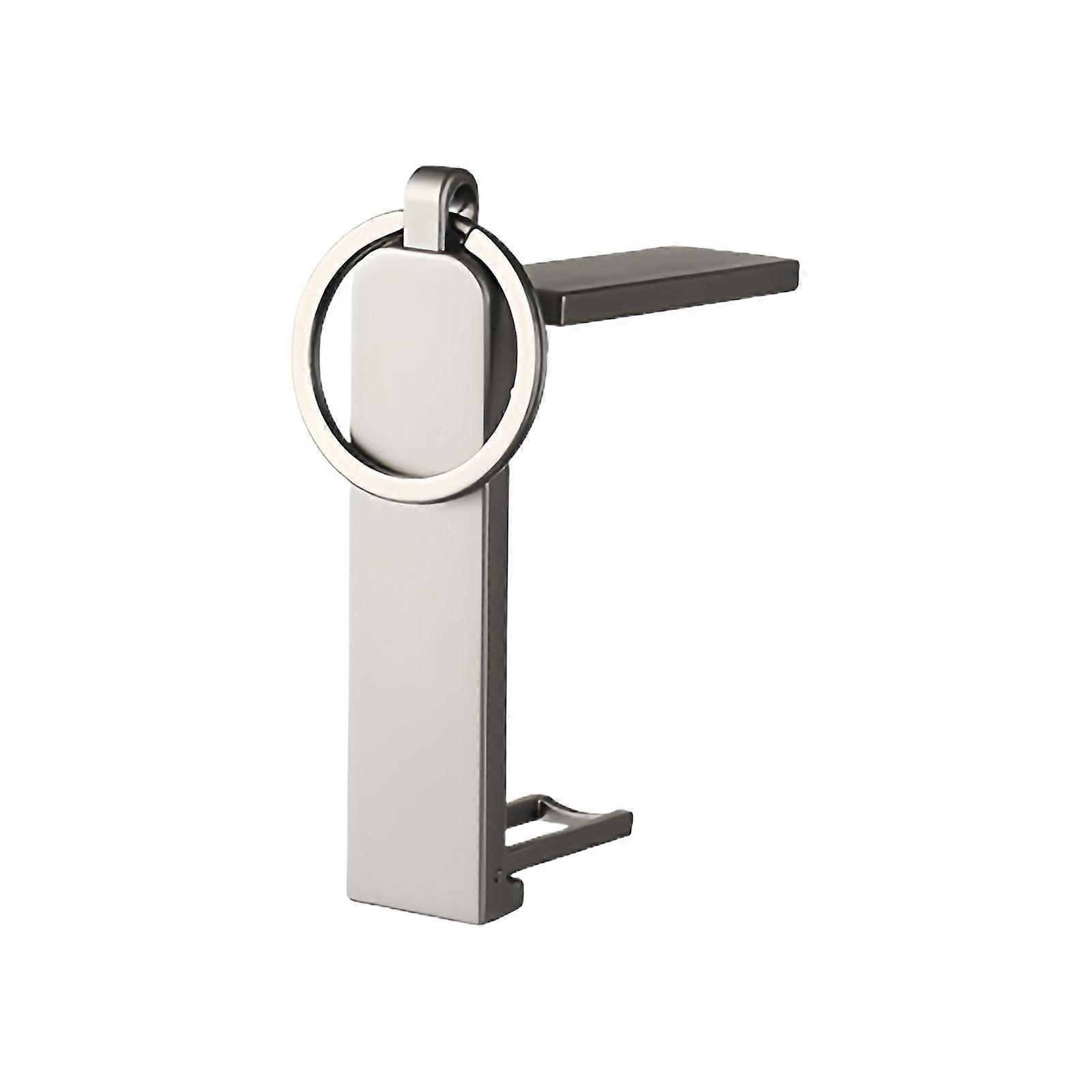 Portable Hanger For Keys Bags Phone Storage Space Saving Practical Zinc Alloy Hook Home Organization Tool Multicolor