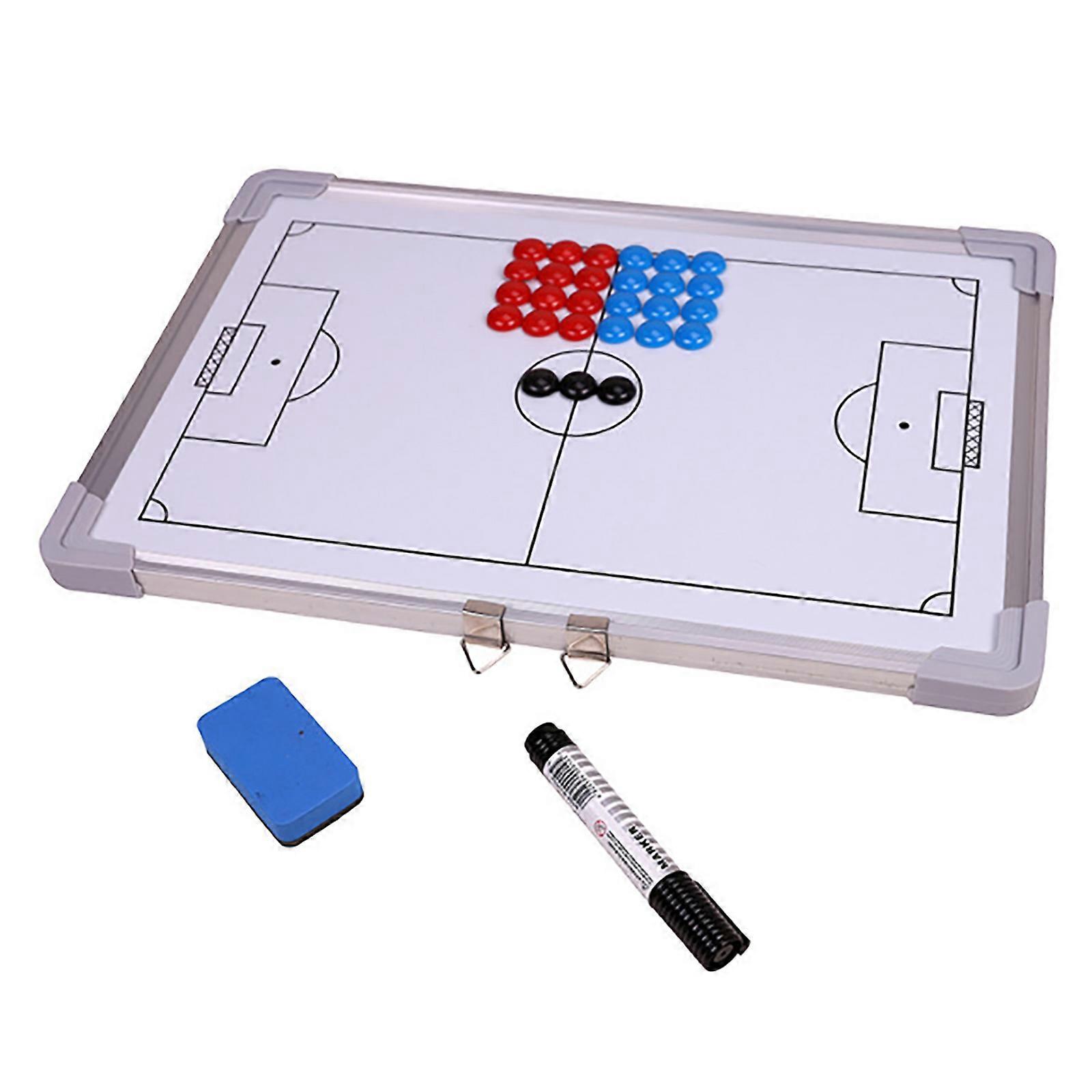 Basketball Whiteboard Coaches Marker Board Coaching Board Football Dry Erases Board with Whiteboard Marker for Coaches Multicolor